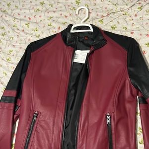 Guess jacket red and black brand new never worn